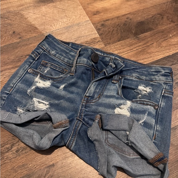 American Eagle Outfitters Denim 00 Shorts Lot - Picture 8 of 15